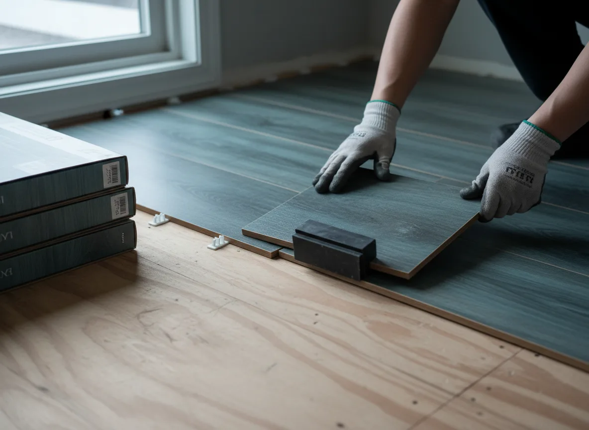 Luxury Vinyl Plank Installation company in Kempton, IN